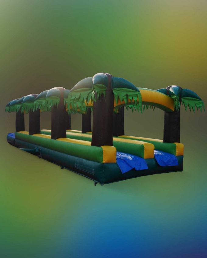 Inflatable Jungle Theme Water Slide