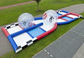 Inflatable Zorb Racetrack